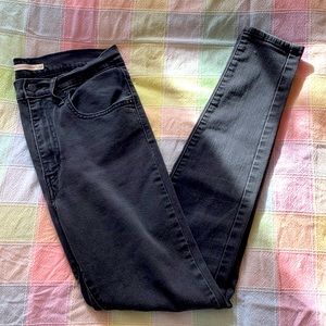 Levi’s Mile High Super Skinny Black